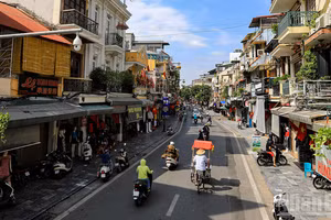 Ha Noi is expected to welcome a large number of tourists during the National Day holiday. (Photo: Thanh Dat)