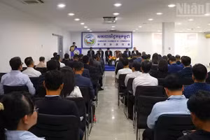 Participants at the seminar. (Photo: Huy Vu)