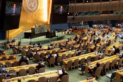 Minister-Counselor Nguyen Hai Luu, Deputy Permanent Representative of Viet Nam to the UN, speaks at the session. (Photo: VNA)