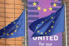 The European Commission headquarters in Brussels, Belgium. (Photo: Xinhua/VNA)