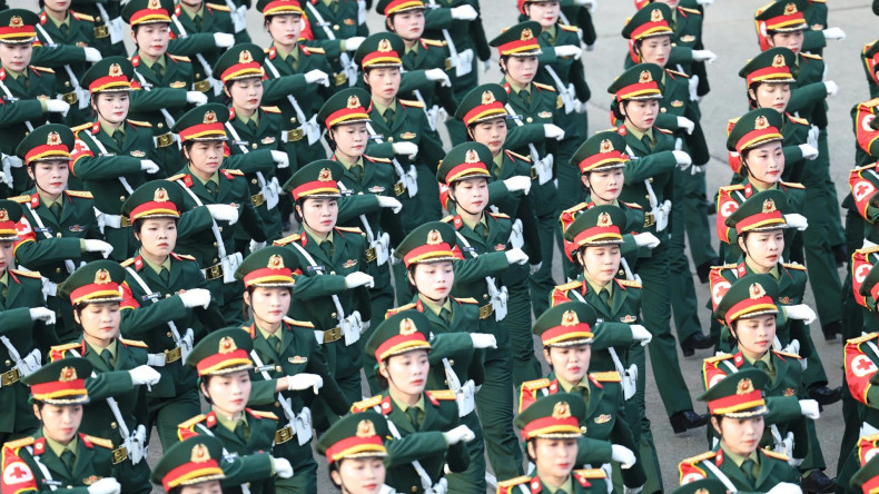 Female medical officers.