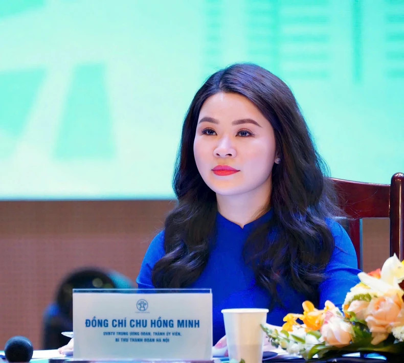 Chu Hong Minh, Member of the Central Standing Committee of the Ho Chi Communist Youth Union, Member of the Hanoi Party Committee, and Secretary of the Hanoi Youth Union. Chu Hong Minh, Member of the Central Standing Committee of the Ho Chi Communist Youth Union, Member of the Hanoi Party Committee, and Secretary of the Hanoi Youth Union.