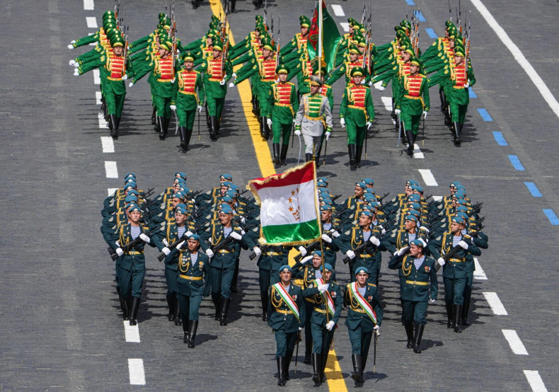 Troops from Tajikistan and Turkmenistan.