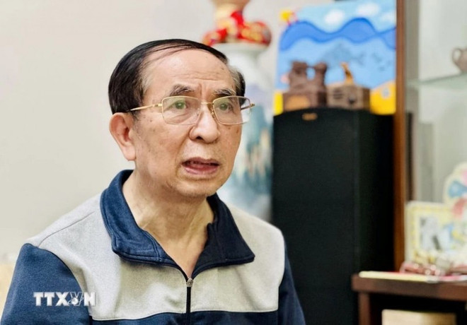 Nguyen Vinh Quang, Vice President of the Vietnam-China Friendship Association. (Photo: VNA)