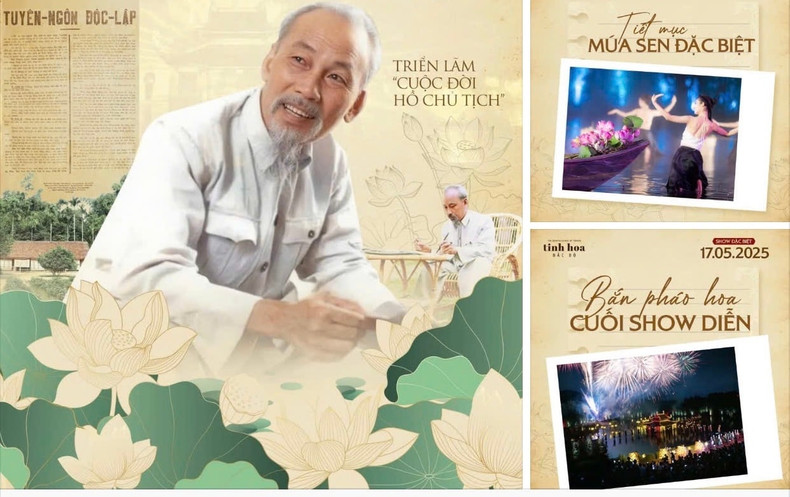 Tuan Chau – Ha Noi Tourism Complex hosts celebratory activities marking the 135th birth anniversary of President Ho Chi Minh. (Photo: Organising Committee)