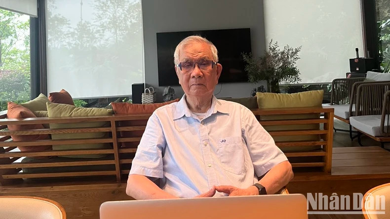 Former Minister of Foreign Affairs Nguyen Dy Nien (Photo: THANH THE) Former Minister of Foreign Affairs Nguyen Dy Nien (Photo: THANH THE)