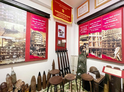 The museum now houses seven collections of precious artefacts which were used by the Saigon commandos (Photo courtesy of the museum) The museum now houses seven collections of precious artefacts which were used by the Saigon commandos (Photo courtesy of the museum)