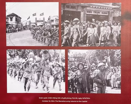 Photos on display at the exhibition (Photo: toquoc.vn)