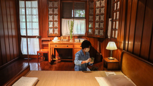 All the documents, and artefacts of President Ho Chi Minh in the relic site are well preserved and kept intact as when he lived and worked there. (Photo: toquoc.vn)