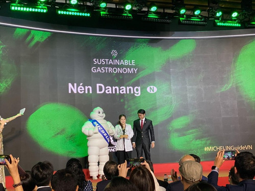Nen Danang became the first and only restaurant in Vietnam to earn the Michelin Green Star