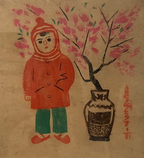 Nguyet Nga’s artwork entitled ‘Ngay Tet Nguyen Dan’ (Lunar New Year Festival) Nguyet Nga’s artwork entitled ‘Ngay Tet Nguyen Dan’ (Lunar New Year Festival)