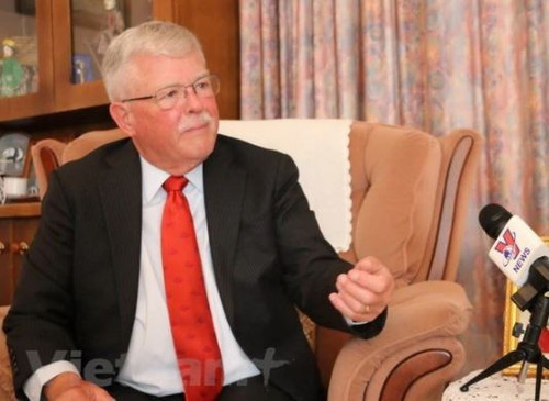 Emeritus Professor Carl Thayer from New South Wales University, Australia. (Photo: VNA)