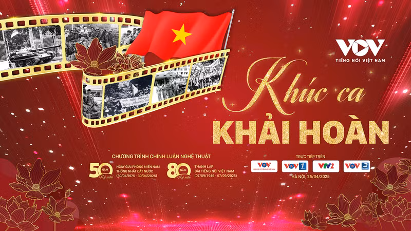 The special artistic performance will take place on the evening of April 25, in Hanoi. Photo: VOV
