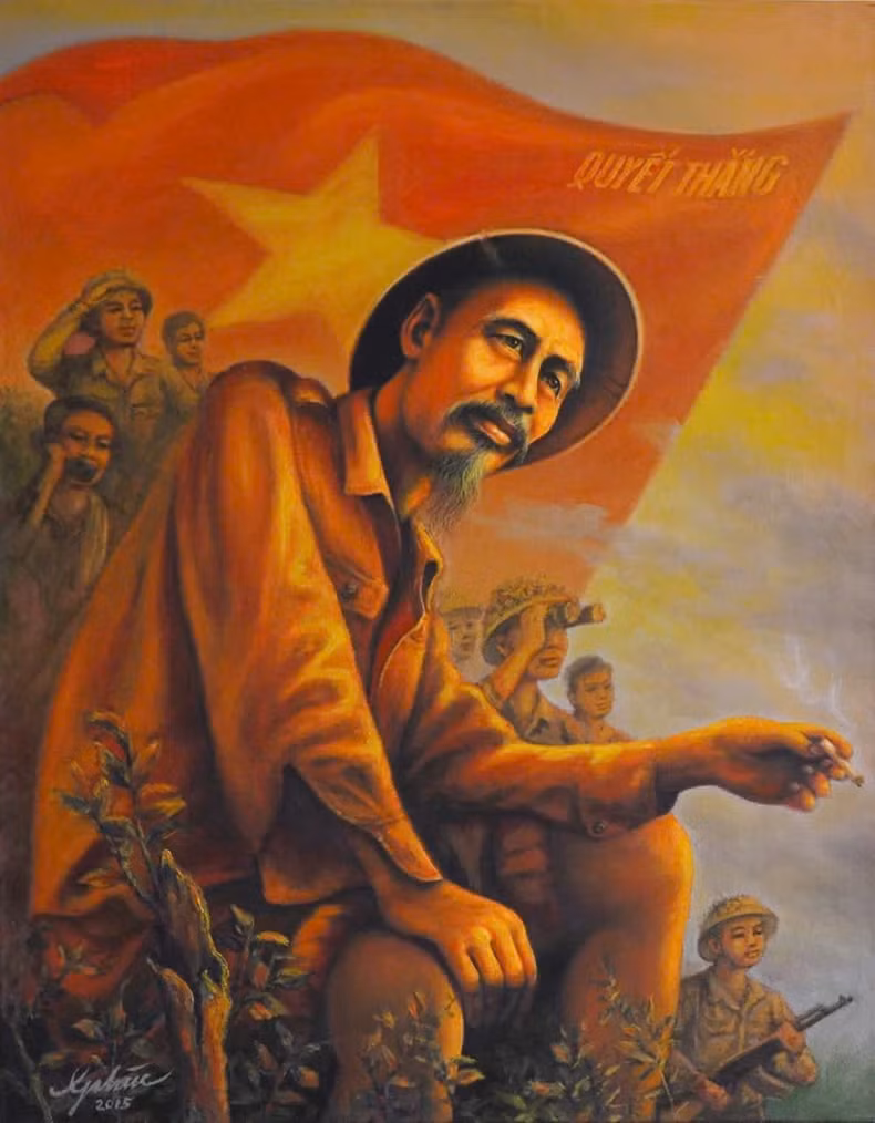 Works by painter Tran Xuan Phuc featuring President Ho Chi Minh have been exhibited in many countries around the world. Works by painter Tran Xuan Phuc featuring President Ho Chi Minh have been exhibited in many countries around the world.