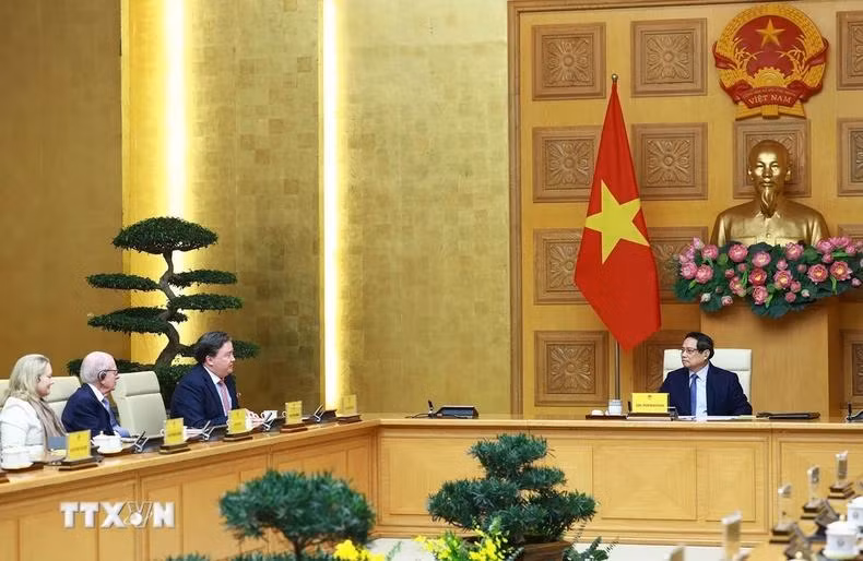 Prime Minister Pham Minh Chinh received leaders of US universities who came to Vietnam to attend the IAPP. Prime Minister Pham Minh Chinh received leaders of US universities who came to Vietnam to attend the IAPP. Prime Minister Pham Minh Chinh received leaders of US universities who came to Vietnam to attend the IAPP. Prime Minister Pham Minh Chinh received leaders of US universities who came to Vietnam to attend the IAPP.