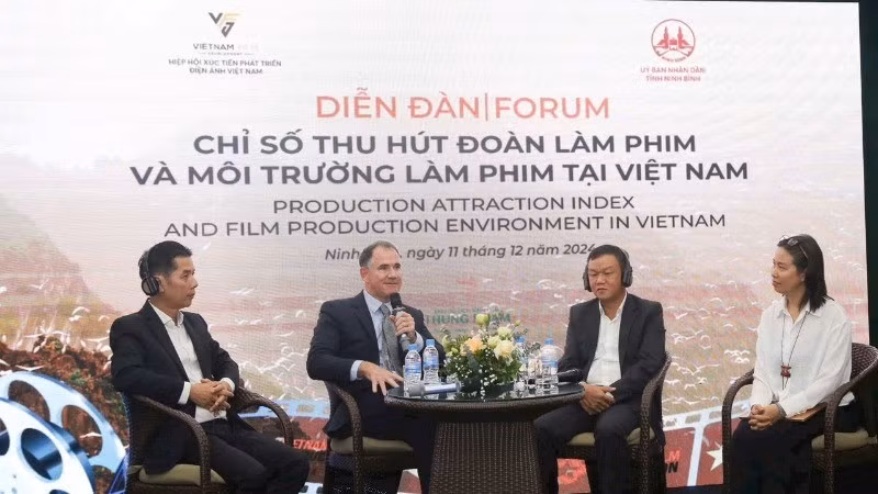 During the discussion, international experts shared insights on Vietnam’s growing appeal as a destination for international filmmakers.