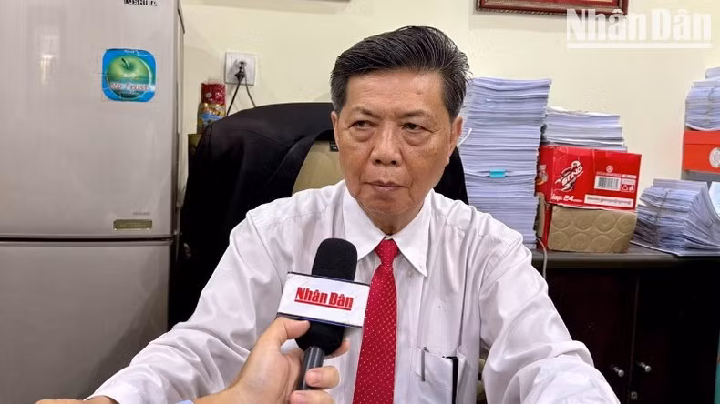 Huynh Minh Phu, Chairman of the Khmer-Vietnam Association’s branch in Phnom Penh.
