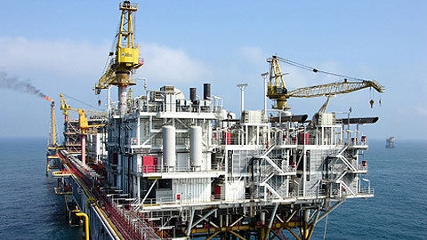 The Bach Ho drilling rig