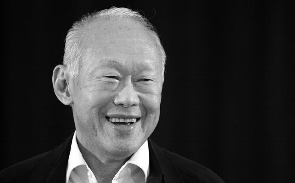 Singapore's former Prime Minister Lee Kuan Yew