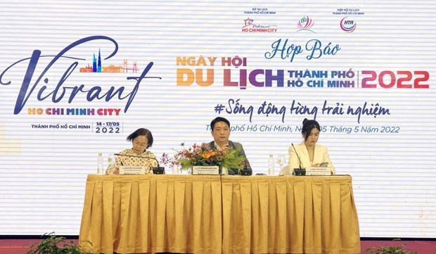 At the press conference (Photo: VNA)