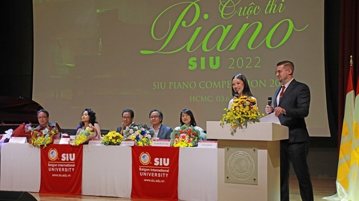 At the launch ceremony 