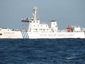 The Chinese surveillance vessel no 84 violates Vietnam's sovereignty