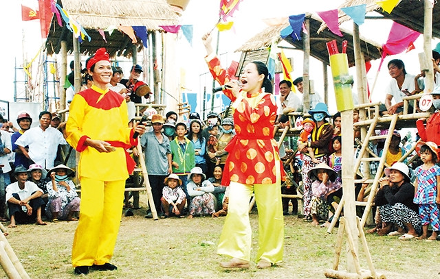 'Bai Choi' performance (Photo:Tran Hoa Kha)