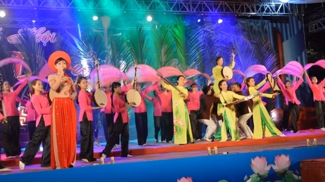 At the opening ceremony