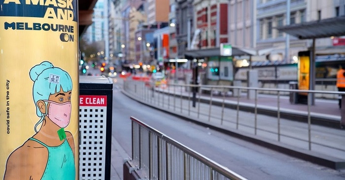 Australia lockdowns the country's two most populous cities, Sydney and Melbourne, to contain an outbreak of the highly transmissible Delta variant. (Photo: Reuters) 