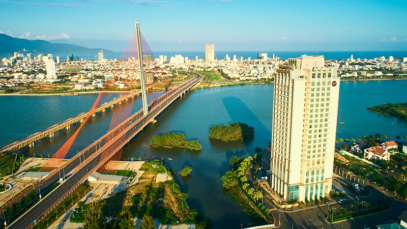 A view of Da Nang city 