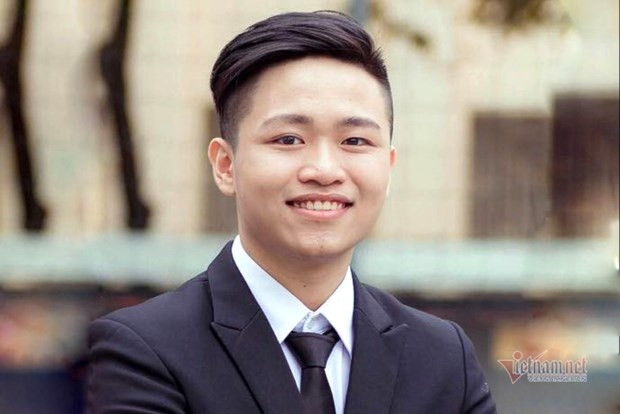 Dong Ngoc Ha, a biological science student at the Hanoi University of Science (Vietnam National University) (Photo: Vietnamnet)