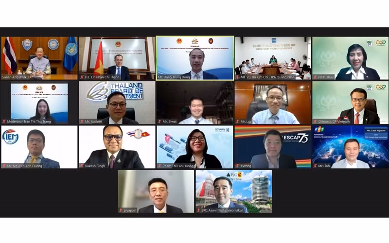 Delegates at the webinar