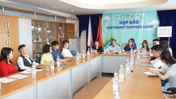 At the press conference (Photo: VNA)