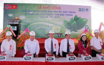 The groundbreaking ceremony