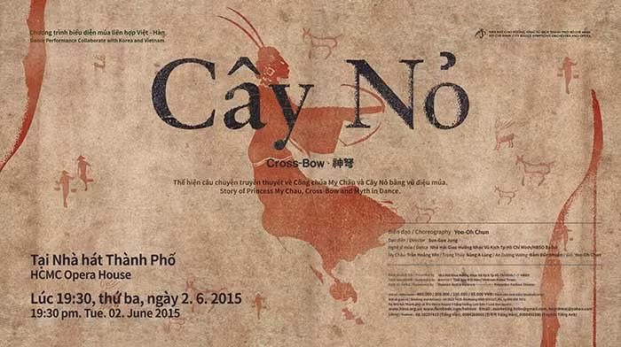 June 1 – 7: Vietnam and Korea Dance Performance “Cross Bow” in Ho Chi Minh City