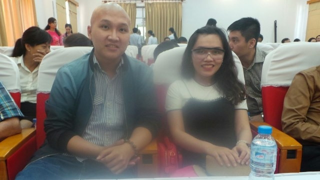 A. has been saved from a cross-border anonymous donor’s stem cells.