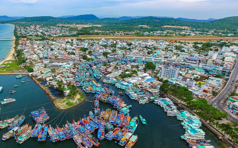 A corner of Phu Quoc city