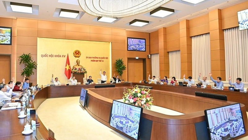 The National Assembly approves the establishment of Chon Thanh Town in Binh Phuoc Province. (Photo: Duy Linh)
