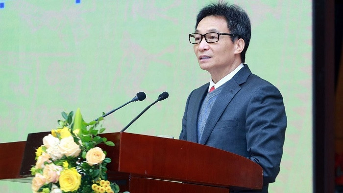 Deputy Prime Minister Vu Duc Dam speaking at the conference (Photo: VGP)