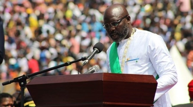 George Weah, new President of Liberia (Source: liberianobserver.com)