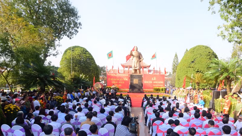 Festival marks Ngoc Hoi-Dong Da victory (Photo: VTC News)