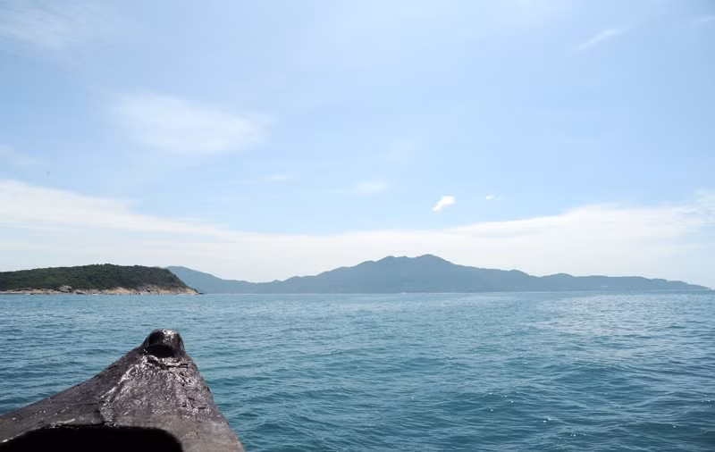 A peaceful and romantic beach in Cu Lao Cham islands attracts all kinds of visitors.