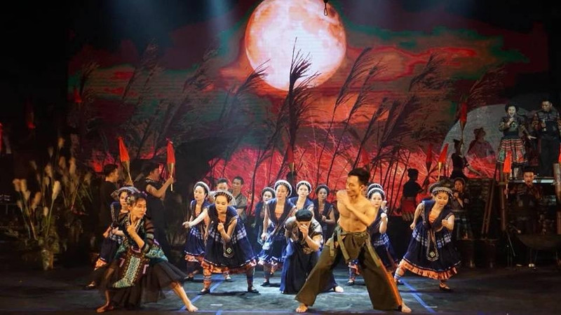Costumes in ‘My’ play honour the arts of brocade and decorative patterns of the H’Mong people