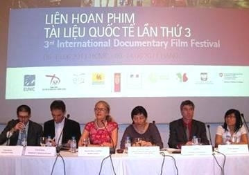 Delegates at the press conference