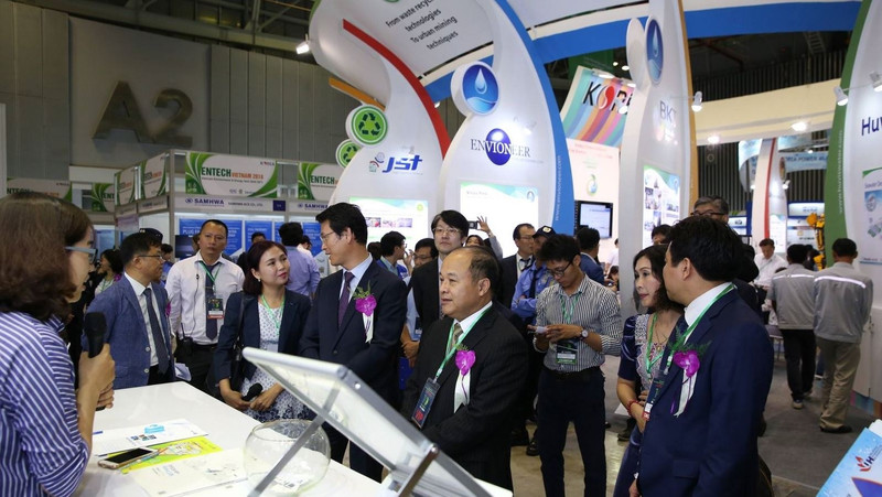 At the Entech Vietnam 2018