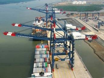 The Cai Mep-Thi Vai international port (Photo: thesaigontimes.vn)