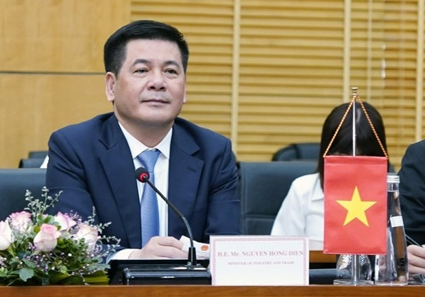 Minister of Industry and Trade Nguyen Hong Dien (Photo courtesy of the MoIT)