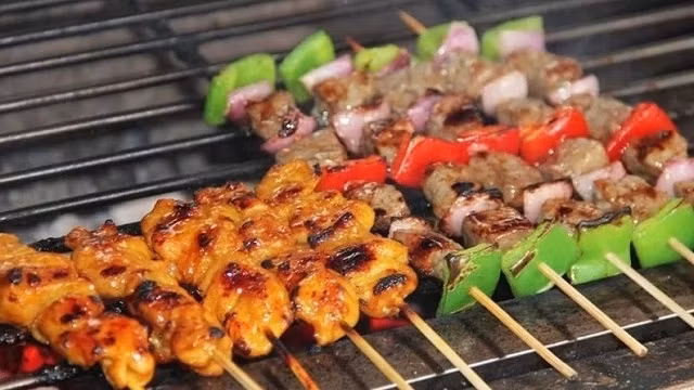 Grilled skewers are one of the most popular street foods in Ho Chi Minh City. (Photo by Shutterstock/Andy Tran)