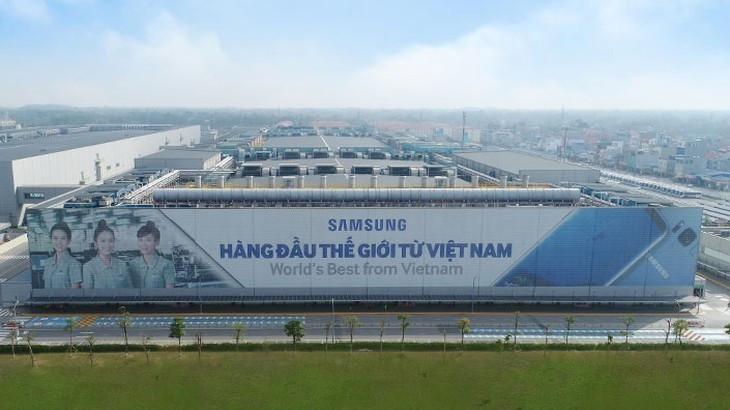 Samsung Electronics Thai Nguyen is the largest company in Vietnam. (Photo: Samsung)