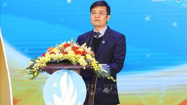 Standing Secretary of the HCYU Central Committee and President of the Vietnamese Students’ Association Bui Quang Huy (Photo: VNA)
